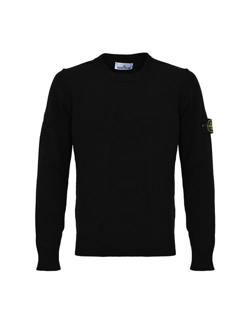 Maglia 5100072 in lana d'agnello Black STONE ISLAND | 5100072S00A3V0029